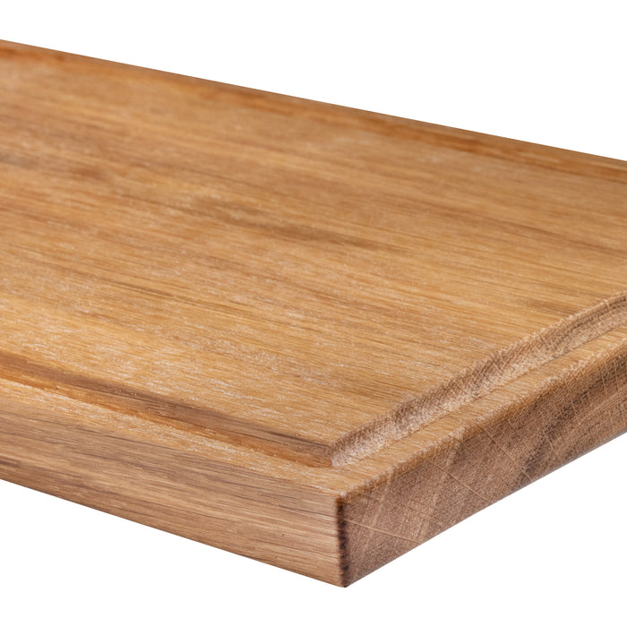 Plank met handvat eiken 69x19 cm
