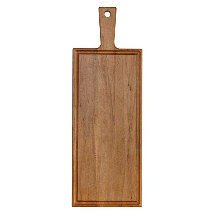 Plank met handvat beuken 48x17 cm