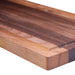 Plank met handvat walnoot 48x17 cm