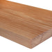 Plank met leren handvat eiken 33x16 cm